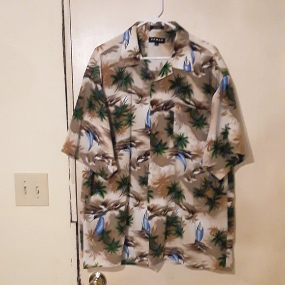 Koman Sport Hawaiian Shirt - Picture 1 of 3
